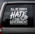 All My Homies Decal