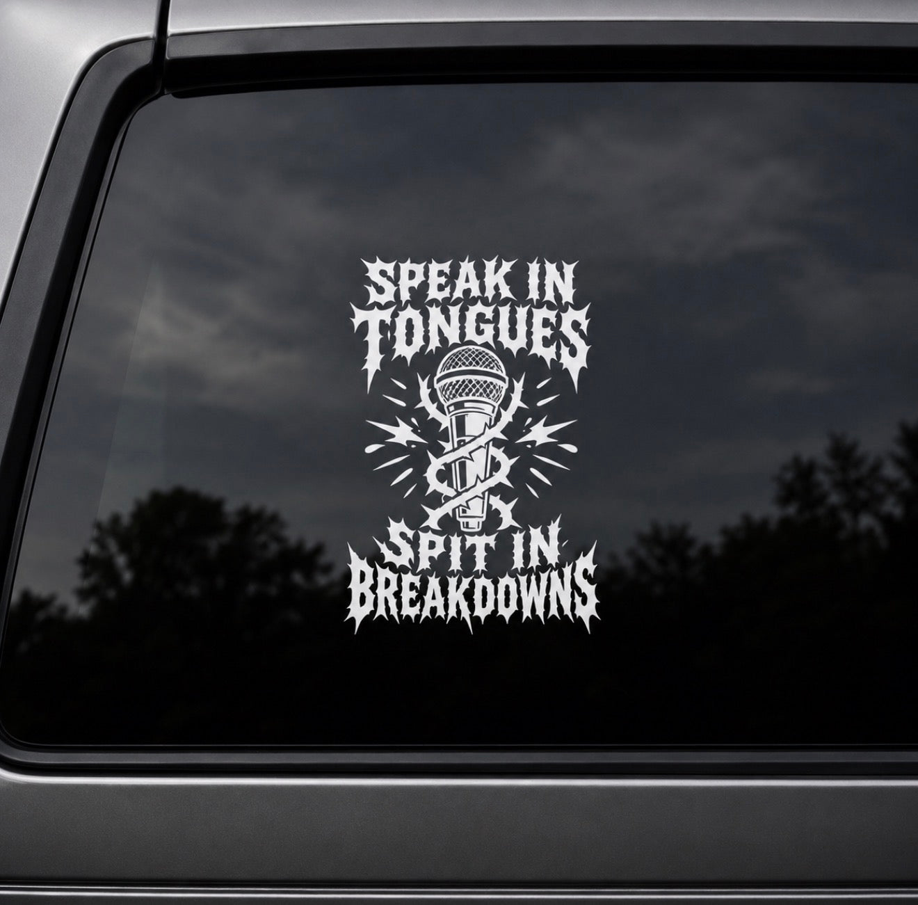 Spit In Breakdowns Decal