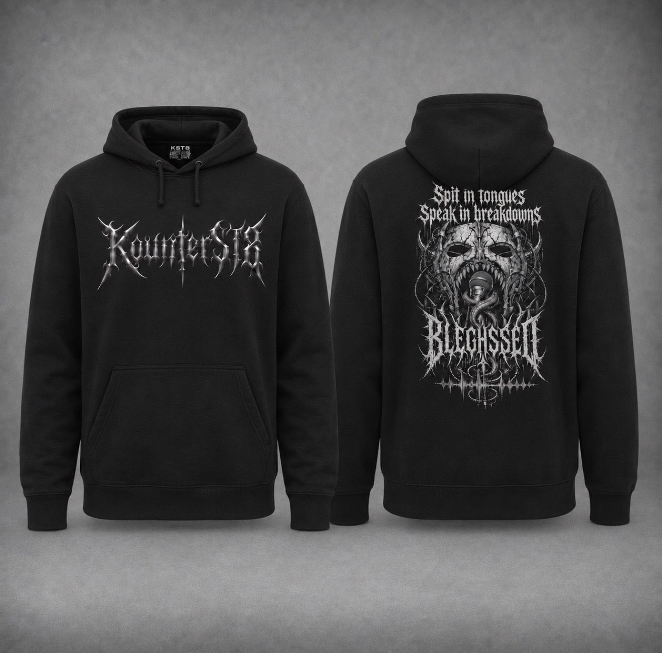 Spit In Tongues Speak In Breakdowns Hoodie