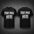Custom Printed T-Shirt - Upload Your Design